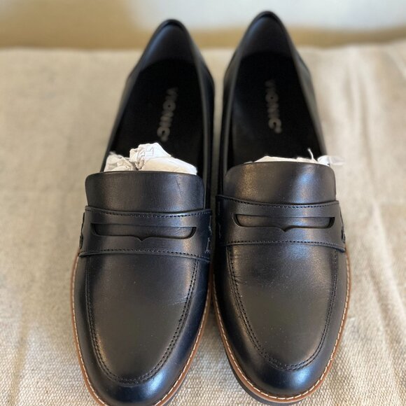 Vionic Woman's Black Cheryl Nappa leather Shoes Sz 8.5 W - Picture 5 of 9